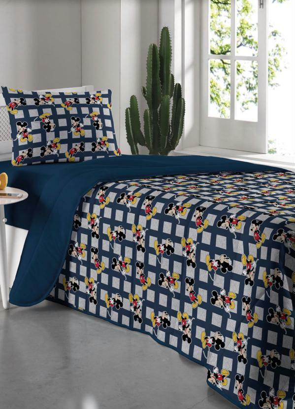 Lar e Lazer - Edredom Dupla Face Mickey Solteiro 1 Peça 1