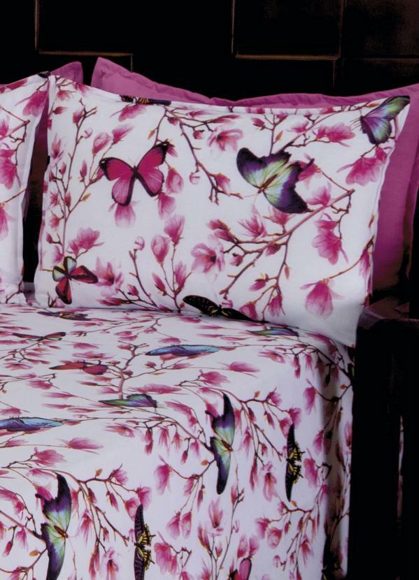 Porta Travesseiro Butterfly Lar&Lazer