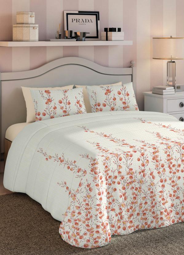 Teka - Jogo de Cama 120 Fios Floral Queen 4 Peças