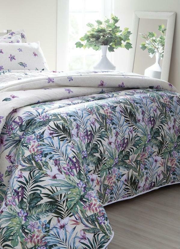 Lar e Lazer - Jogo de Cama Solteiro Floral 180 Fios Sultan 2