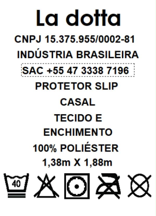 Lar e Lazer - Protetor de Colchão Impermeável Branco Casal 3