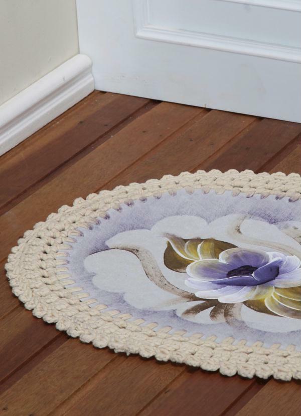 Lar e Lazer - Tapete Tradição Lilás