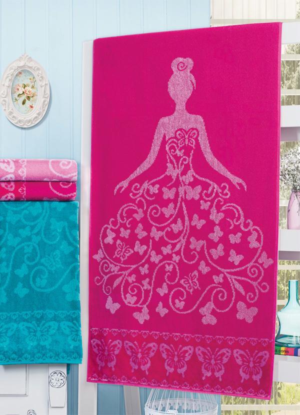 Appel - Toalha de Banho Hot Pink Cindy