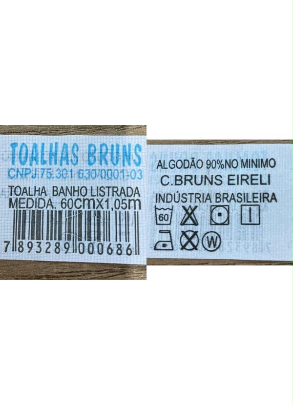 Lar e Lazer - Toalha de Banho Lis 1 Peça 2