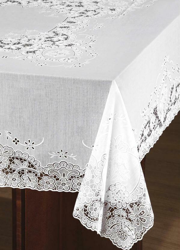 Lar e Lazer - Toalha de Mesa Redonda com Desenho