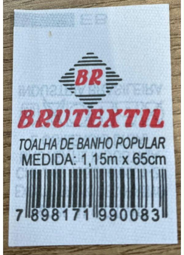 Lar e Lazer - Toalha de Banho Branca 1 Peça 3