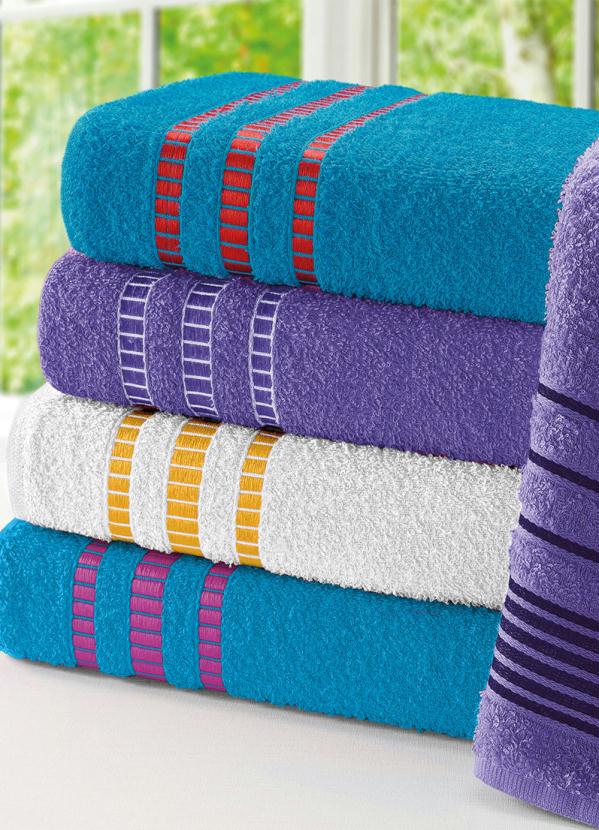 Lar e Lazer - Toalha de Banho Roxa 1 Peça