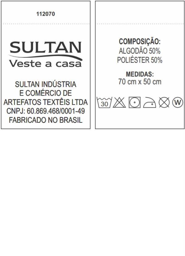 Sultan - Porta Travesseiro Rose 1 Peça 3