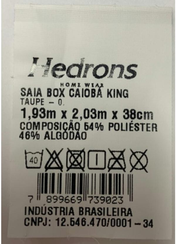 Hedrons - Saia Box Grafite King 1 Peça 3