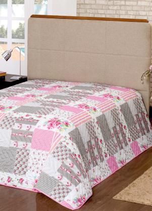 Lar e Lazer - Cobre Leito Sortido Casal 1 Peça - LAR E LAZER