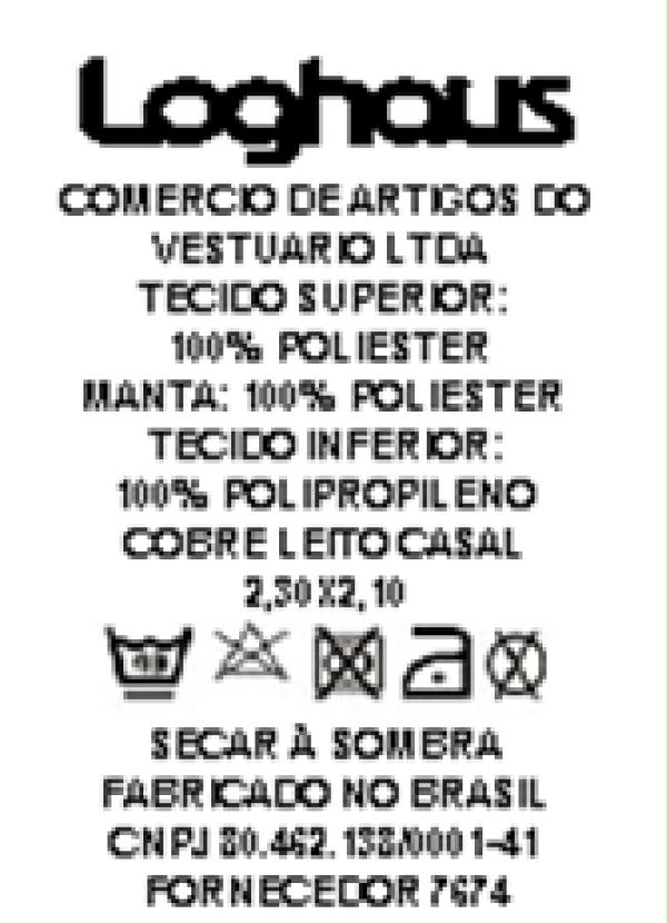 Lar e Lazer - Cobre Leito Sortido Casal 1 Peça 3