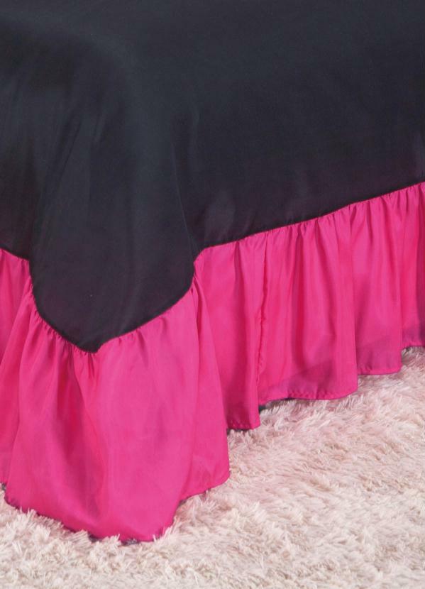 Lar e Lazer - Jogo de Cobre Leito Pink Casal 3 Peças 4