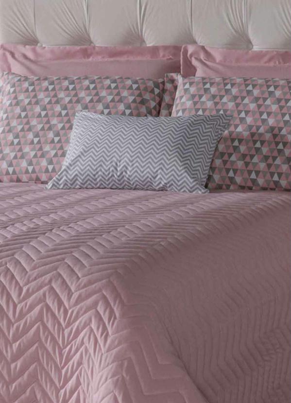 Lar e Lazer - Jogo de Cobre Leito Sortido Casal 6 Peças