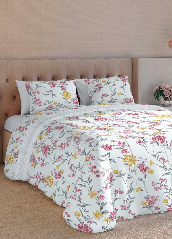 Teka - Edredom 150 Fios Floral Solteiro 1 Peça 1