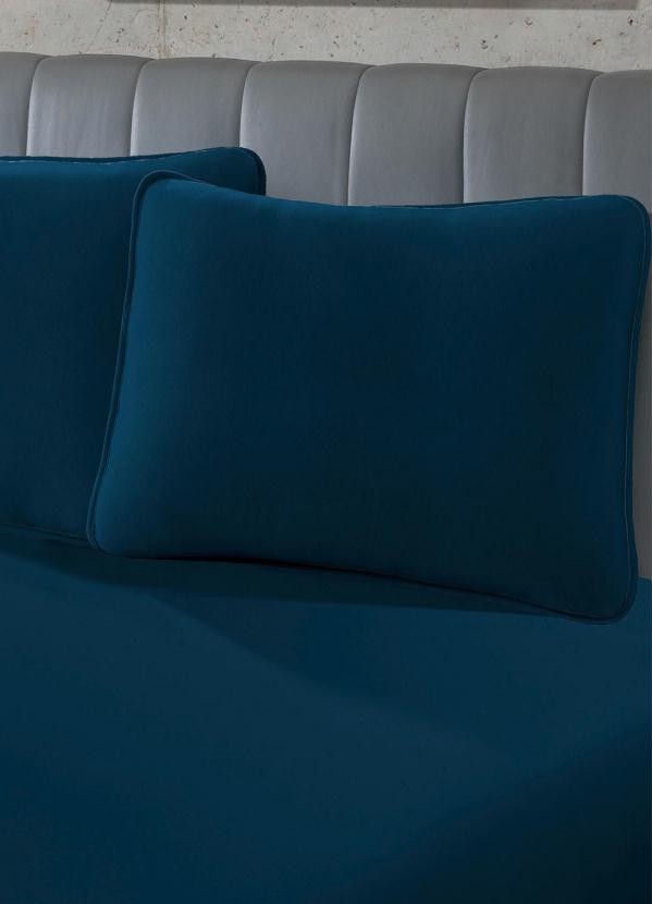 Lar e Lazer - Fronha Malha Marinho 1 Peça 2