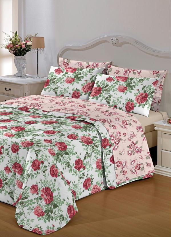 Cadence - Jogo de Cama Estampado Casal 3 Peças 4