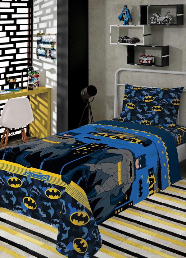 Lepper - Jogo de Cama Batman Solteiro 2 Peças 1