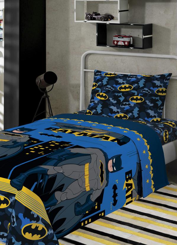 Lepper - Jogo de Cama Batman Solteiro 2 Peças 2