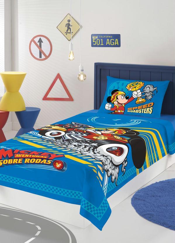 Lepper - Jogo de Cama Mickey Solteiro 3 Peças
