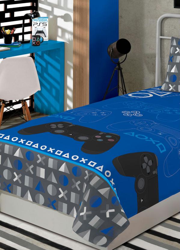 Lepper - Jogo de Cama Playstation Solteiro 2 Peças 3