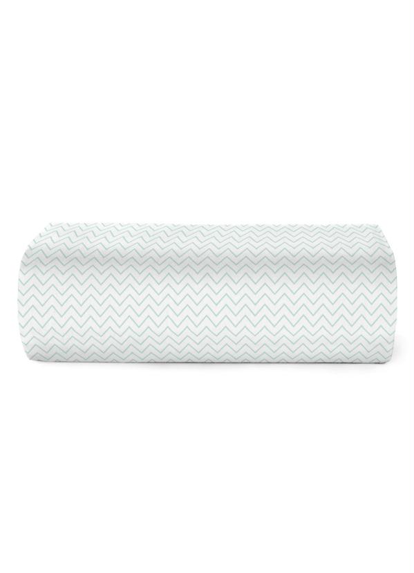 Teka - Lençol com Elástico Verde Casal 1 Peça 1