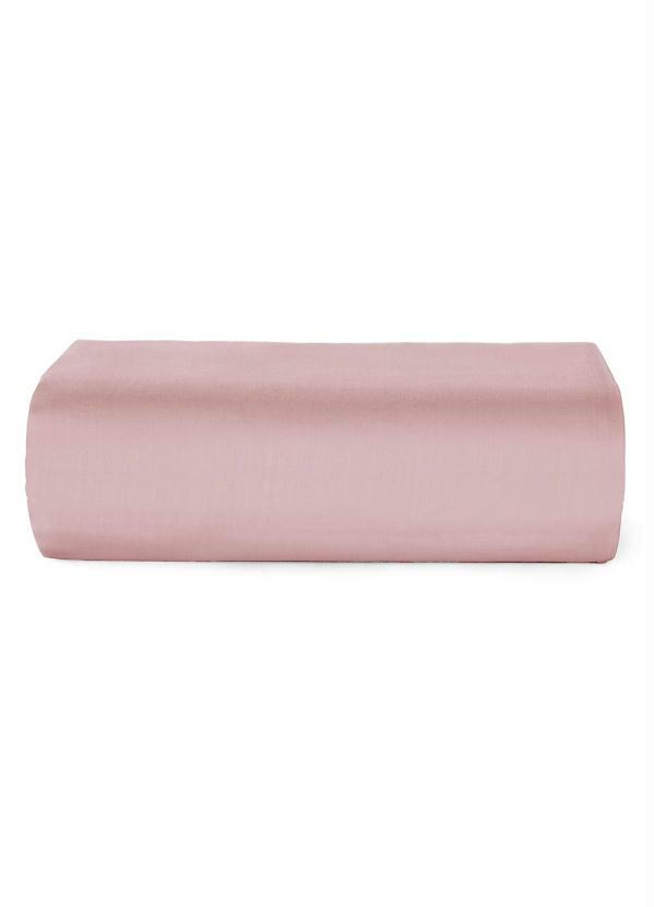 Teka - Lençol 150 Fios Rosa King 1 Peça