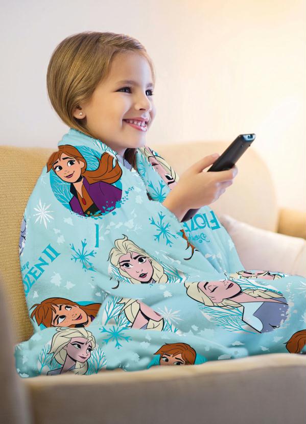 Lepper - Manta Infantil Fleece Frozen 1 Peça
