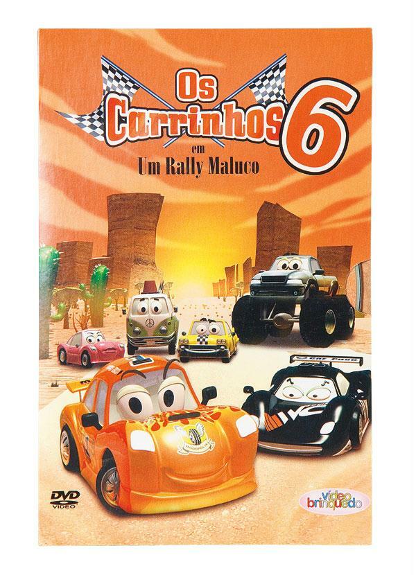 Lar e Lazer - Dvd os Carrinhos 6 em um Rally Maluco
