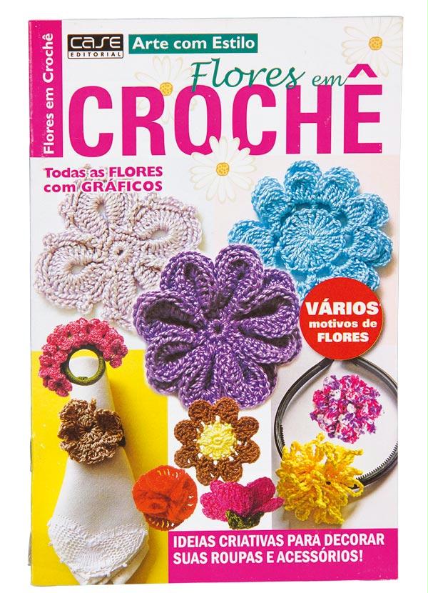 Lar e Lazer - Mini Revista de Flores em Croche