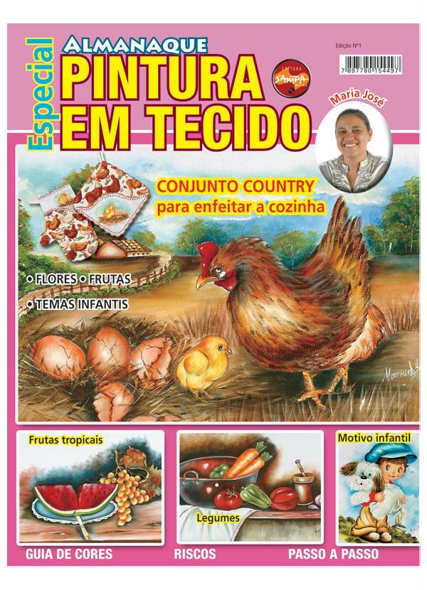 Lar e Lazer - Revista Almanaque Especial Pintura em Tecido