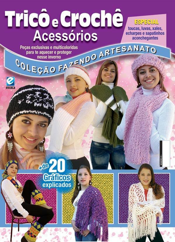 Lar e Lazer - Revista Fazendo Artesanato Trico e Crochê