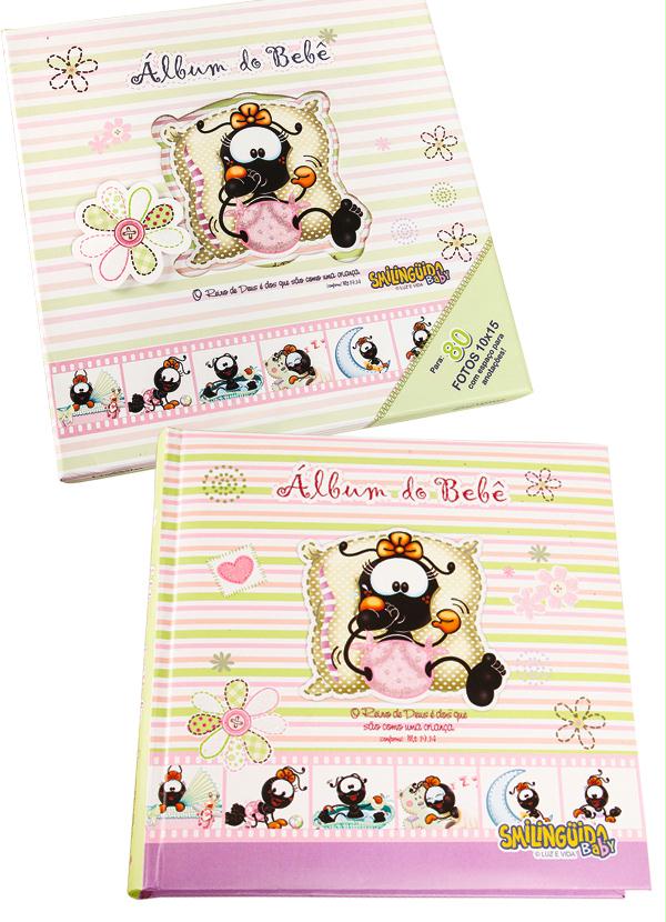 Lar e Lazer - Álbum de Fotos do Bebê Smilinguido Menina