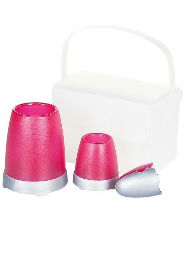 Lar e Lazer - Kit Organizador para Escritório Rosa