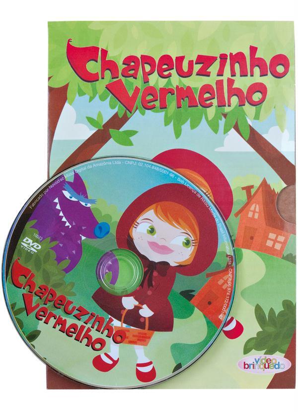 Lar e Lazer - Dvd Infantil Chapeuzinho Vermelho