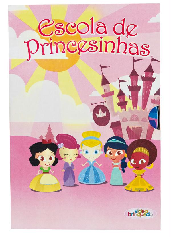 Kit 3 DVDs Escola de Princesinhas (Usado)