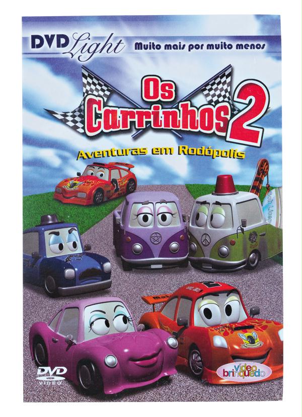 Dvd Infantil os Carrinhos Volume 1 - Lar&Lazer