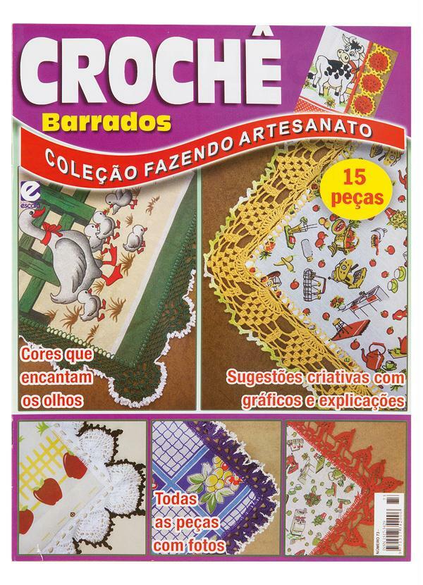Lar e Lazer - Revista Crochê Barrados