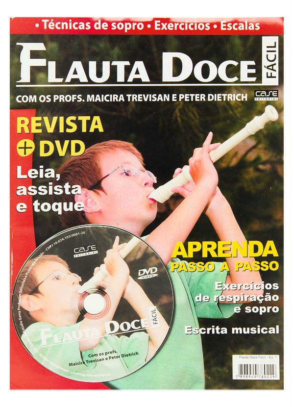 Lar e Lazer - Revista + Dvd Flauta Doce Edição 1