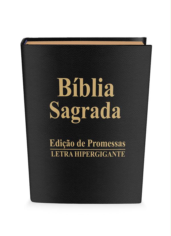 Lar e Lazer - Bíblia Sagrada Luxo Preta