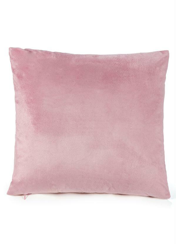 Mallory - Capa de Almofada Veludo Rosa 1 Peça