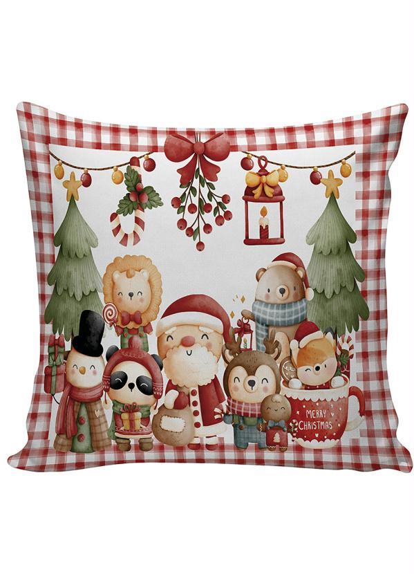 Lar e Lazer - Capa de Almofada Natal Infantil 1 Peça