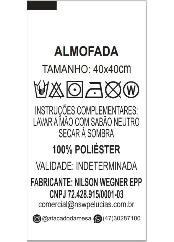 Lar e Lazer - Capa de Almofada Xadrez 1 Peça 2