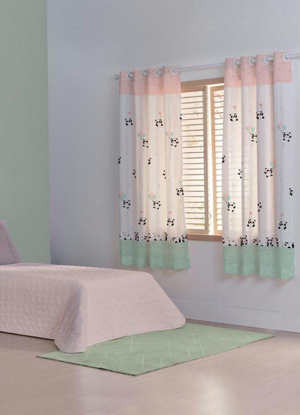 Santista - Cortina Basic Panda 280x180 cm