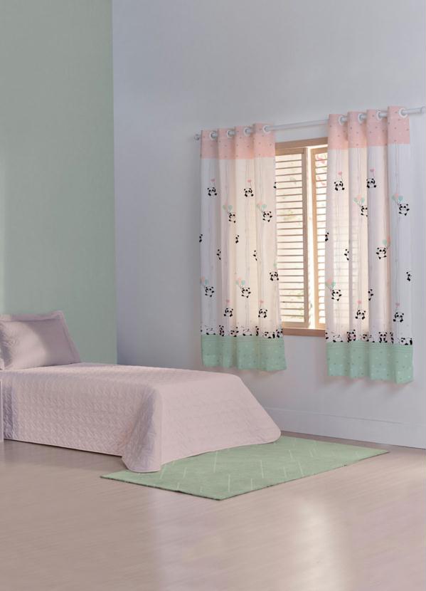 Santista - Cortina com Corta Luz Panda 280x180 cm