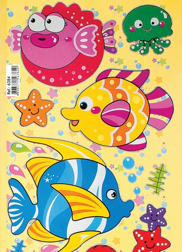 Lar e Lazer - Adesivo Decorativo Fundo do Mar 2