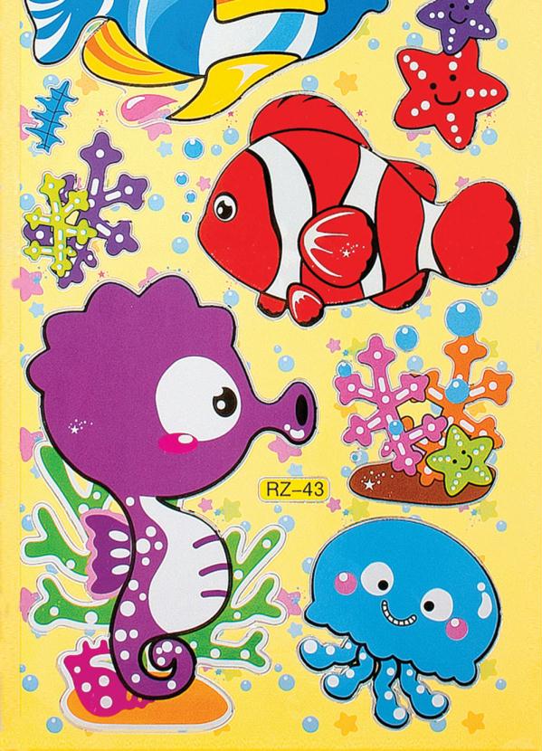 Lar e Lazer - Adesivo Decorativo Fundo do Mar 3