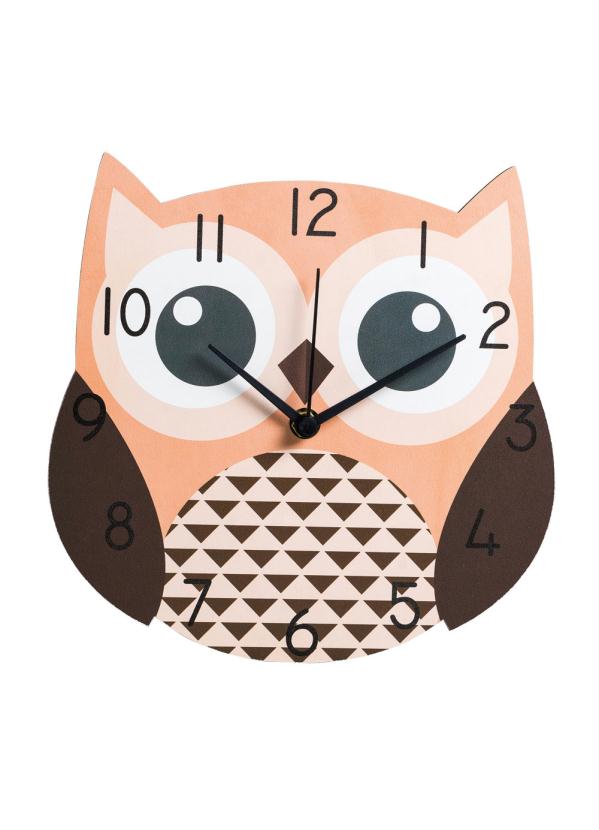 Lar e Lazer - Relógio de Parede Coruja