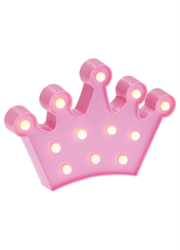 Mundo Lar - Luminária Coroa 1 Peça