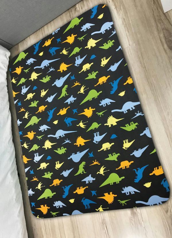 Lar e Lazer - Tapete Infantil Antiderrapante Dino 130x200 cm