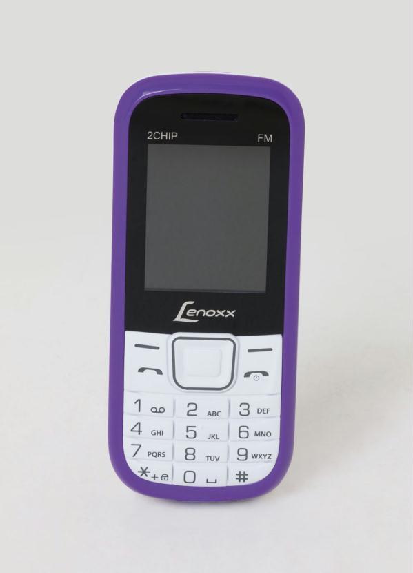 Lenoxx - Celular Dual Chips Lilás